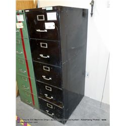5 DRAWER FILE CABINET