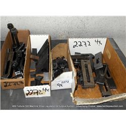 BINS: NORTHWESTERN V-BLOCKS, 4X THE MONEY