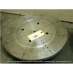 20" ALUMINUM FACE PLATE