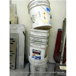 PLASTIC BUCKETS, 5 GALLON, 5X THE MONEY