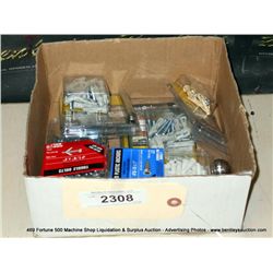BIN: ASSORTED SCREW ANCHORS