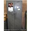 Image 1 : 2 DOOR METAL CABINET