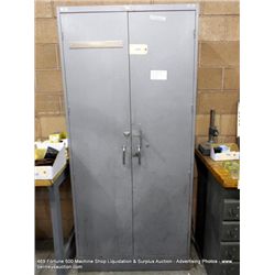 ASE 2-DOOR METAL CABINET