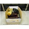 Image 1 : BIN: ASSORTED SANDPAPER & SCRUBBERS