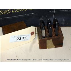 MILLER FALLS STEEL FIGURES STAMPING SET