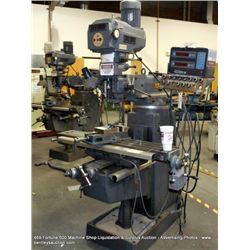 LAGUN FTV-2 VERTICLE MILL W/ SERVO 140 POWER FEED & BAUSCH & LOMB ACU-RITE III READOUT