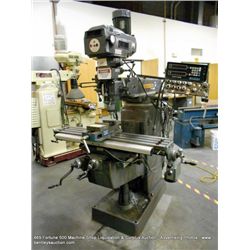 LAGUN FTV VERTICLE MILL W/ POWER FEED & BAUSCH & LOMB ACU-RITE II XY READOUT