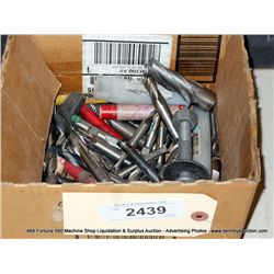 LOT: END-MILL & DRILL BITS