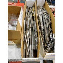 LOT: END-MILLS & DRILL BITS