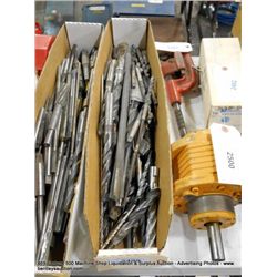 LOT: END-MILLS & DRILL BITS