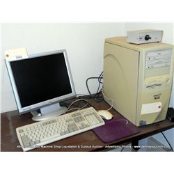 MEGA VISION 15" LCD, CYNOPTICS LATTISHUB 2803, PENTIUM 4 SYSTEM