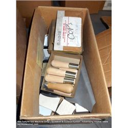 MISCELLANEOUS BOX: SPRINGS, HANDLE, SCREWS, GASKETS