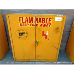 JUSTRITE SAFETY STORAGE CABINET FOR FLAMMABLE LIQUIDS