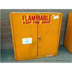 JUSTRITE SAFETY STORAGE CABINET FOR FLAMMABLE LIQUIDS