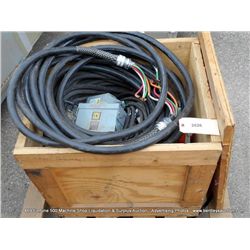 CRATE: SQUARE D SAFETY SWITCHES W/ CABLE