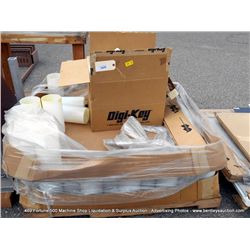 PALLET: PLASTIC TUBES