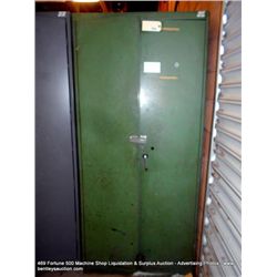 2-DOOR METAL CABINET