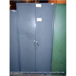 2-DOOR METAL CABINET
