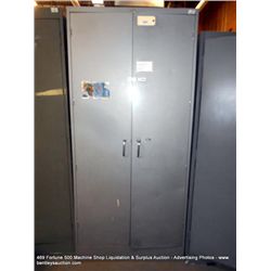 2-DOOR METAL CABINET
