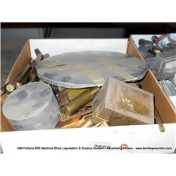 BIN: MISCELLANEOUS BRASS & COPPER STOCK