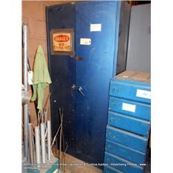2-DOOR METAL CABINET