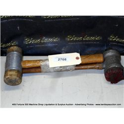 RUBBER MALLETS 2X MONEY