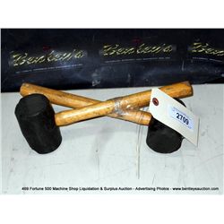 RUBBER MALLETS 2X MONEY