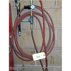 AIR HOSE W/ GAGE & CHUCK