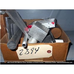 BOX: MISCELLANEOUS METAL PIECES 3X MONEY
