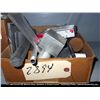 Image 1 : BOX: MISCELLANEOUS METAL PIECES 3X MONEY