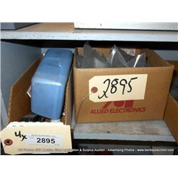 BOX: MISCELLANEOUS METAL PIECES 4X MONEY