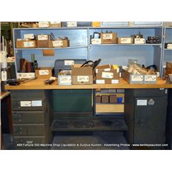 5-DRAWER EQUIPTO BUTCHER BLOCK WORKBENCH