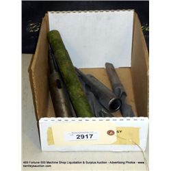 BIN: MISCELLANEOUS DRILLBITS, ENDMILL & TOOL HOLDERS 6X MONEY