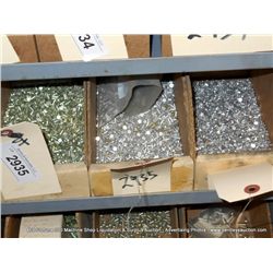 BIN: MISCELLANEOUS SCREWS, 8X THE MONEY