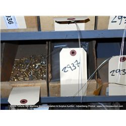 BIN: MISCELLANEOUS SCREWS, 8X THE MONEY