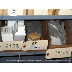 BIN: MISCELLANEOUS SCREWS, 3X THE MONEY