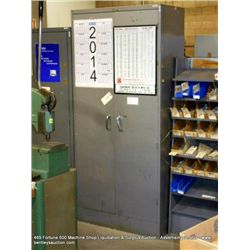ASE 2-DOOR METAL CABINET