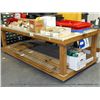 Image 1 : WOODEN WORK TABLE