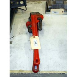 RIDGID PIPE WRENCHES, 2X THE MONEY