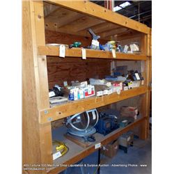 8'x3'x8' HEAVY DUTY WOODEN SHELVING UNIT