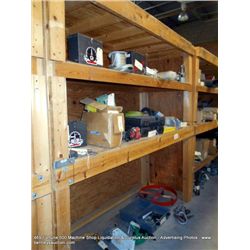 8'x3'x8' HEAVY DUTY WOODEN SHELVING UNIT
