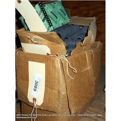 BOX: HARDWARE - CABLE GUIDES, BOLTS & FITTINGS, 3X THE MONEY