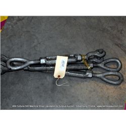 CG 1" TURN BUCKLES, 3X THE MONEY