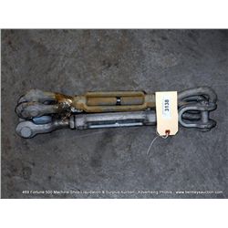 CG 1" TURN BUCKLES, 3X THE MONEY