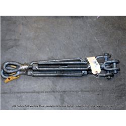 CG 1" TURN BUCKLES, 3X THE MONEY