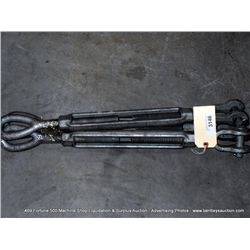 CG 1" TURN BUCKLES, 3X THE MONEY