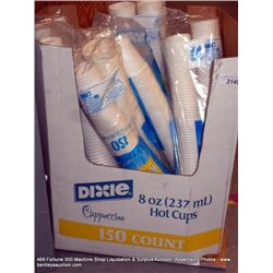 BOX: DIXIE 8 OZ HOT CUPS