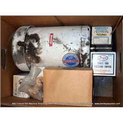 BOX HARDWARE: SWITCHES, METERS, CONTACTERS