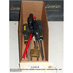 BIN: MISCELLANEOUS SCREWDRIVERS