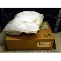 BOXES: PROTECTIVE COVER-ALLS 3X THE MONEY